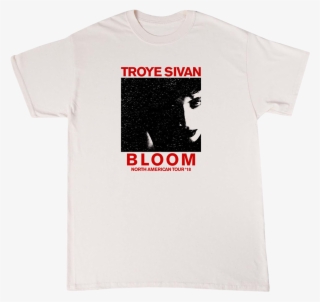 Tour Tee - White-troye Sivan - Troye Sivan Bloom T Shirts