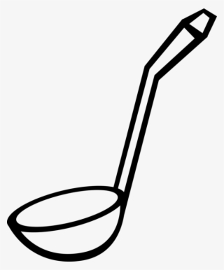 Vector Illustration Of Kitchen Kitchenware Soup Ladle - Suppenkelle Clipart