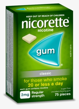 Nicorette Gum Classic - Nicorette Inhaler