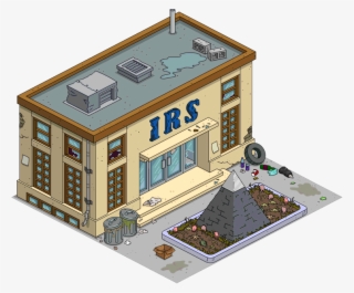 Shabby Irs Building - Simpsons Irs Building