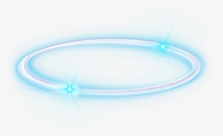 4) White Colour Ring Png - Blue Aura Png