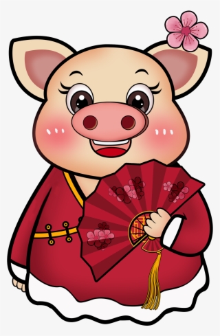Chinese Style Red Festive Folding Fan Png And Psd - Cartoon