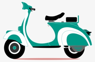 Scooter Car Vespa Metro Vancouver Piaggio - Cute Vespa Vector Png