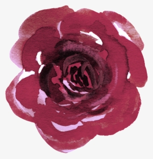 Rose Vector - Boho Fabric - 6" Winter Roses & Owl White - Red
