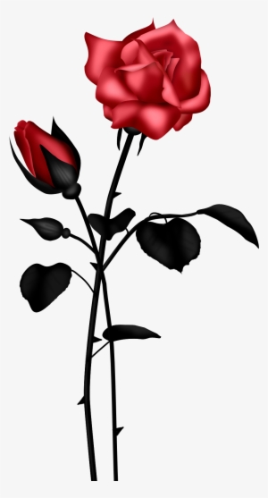 Blue Roses Clip Art Transparent - Rose