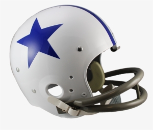 The Original Dallas Cowboys Helmet From 1960-1963 - San Francisco 49ers Throwback Helmet