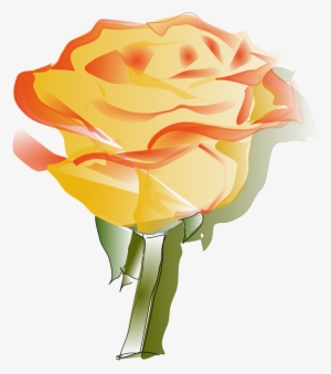 Yellow Rose Clipart Free Images Pictures - Yellow Rose Transparent