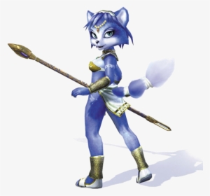 Wielding Her Staff, Krystal Could Easily Replace Wolf - Krystal Star Fox Adventure