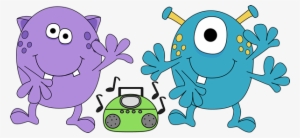 Monsters Dancing - Number Order Puzzles