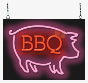 Neon Signs - Jantec Sign Group Bbq Pig Neon Sign