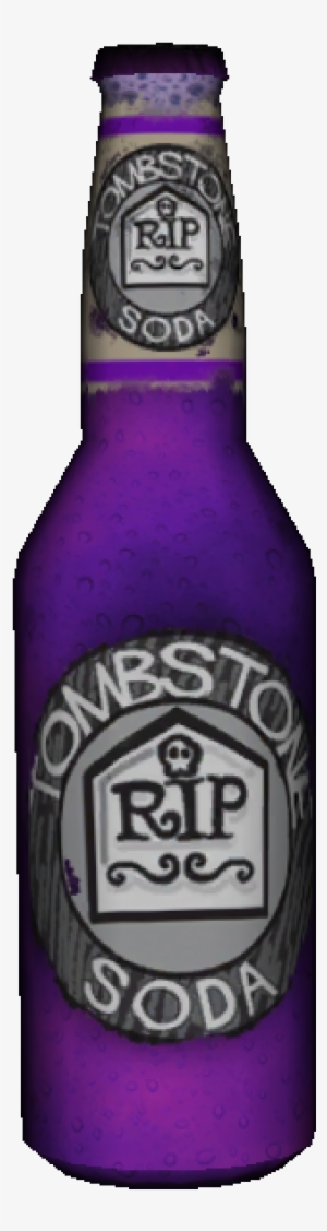 Tombstone Soda Bottle Model Boii - Tombstone Soda Perk Bottle