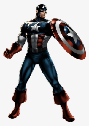 Captain America Portrait Art - Marvel Avenger Captain America