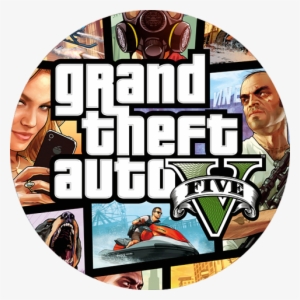 Gta Png - Grand Theft Auto 5 Round