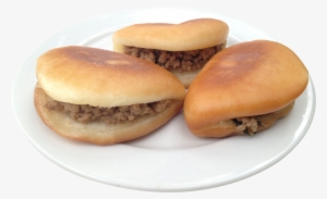 Chinese Sandwich Bun With Filling Small - Mince Bun