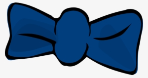 Blue Bow Clip Art - Cartoon Blue Bow Tie