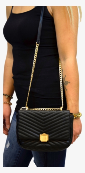 Minimal Effort Black Crossbody - Mobile Phone