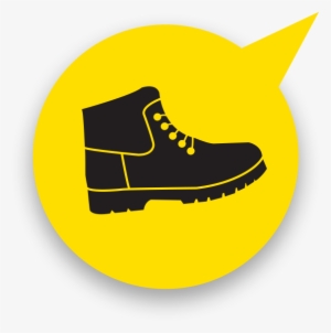 Be On The Lookout For Faster Trail Users Bikers, Runners, - Work Boots