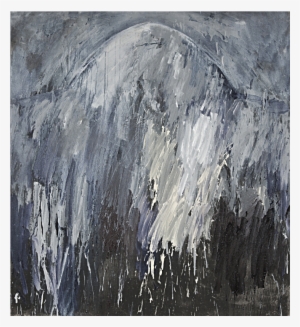 Untitled Mixed On Canvas 165 X 150 Cm - Watercolor Paint