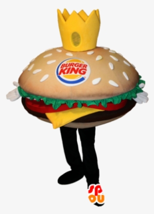 Burger King Mascot Png Clip Art Black And White Download - Mascot Burger King Png