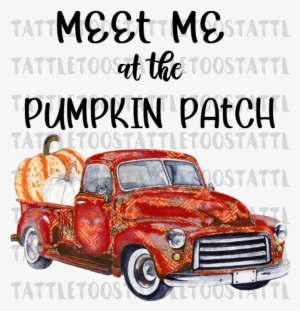 Fall Watercolor Truck