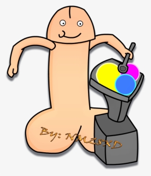 A Penis Eating Ice Cream By - Ice Cream