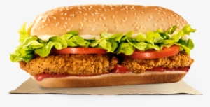 Long Chilli Relish Chicken - Long Seasoned Chicken Burger King