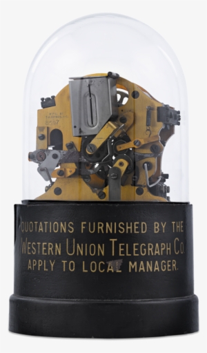 Western Union Self-winding Stock Ticker - Memorial