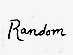 Random - Calligraphy