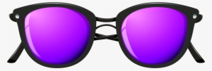 Glasses Clipart Purple - Sunglasses