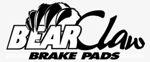 Bear Claw Logo Black And White - Bear Claw