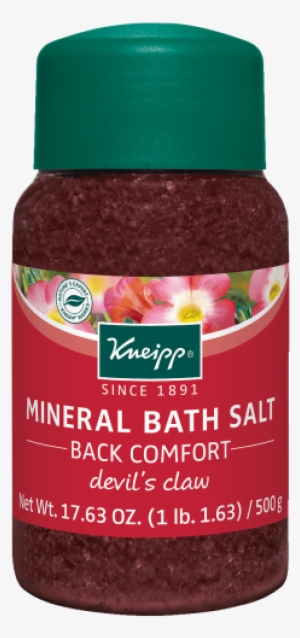Devil's Claw Mineral Bath Salt - Kneipp Devil's Claw Mineral Bath Salt - “back Comfort”