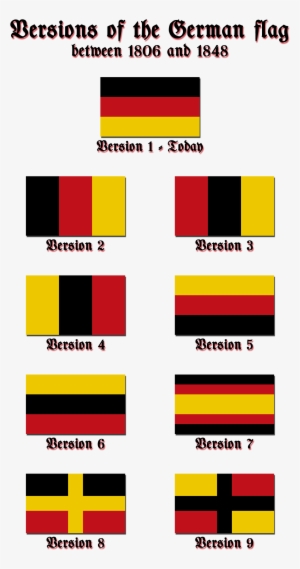Versions Of The German Flag By Kristo1594 - Flags That Look Like German Flag