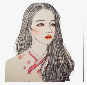 Drawing Illustrator Ulzzang Art Illustration - Ulzzang Art