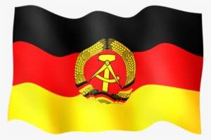 Flag Of East Germany - East German Flag Animated