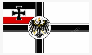 Germany Ww1 Imperial Crest Flag - German Empire Flag