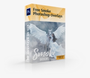 Free Smoke Overlay Photoshop Cover Box - Adobe Photoshop