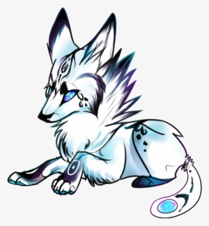 Baby Galaxy Wolf Auction In Payment By Butt Adopts - Draw A Baby Fox