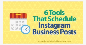 6 Tools That Schedule Instagram Business Posts By Kristi - Successful Business Plan (ebook)