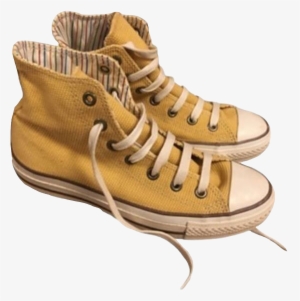Aesthetic Converse Yellow Yellowconverse Yellowconverse - Aesthetic Converse Png