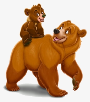 Mother Bear Cliparts - Mama Bear And Baby Bear Cartoon