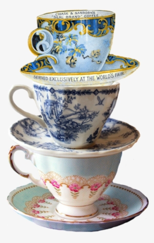 Png Format - Tea Cups Vintage Png