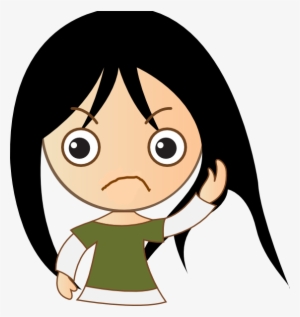 How To Set Use Cute Girl Sad Clipart