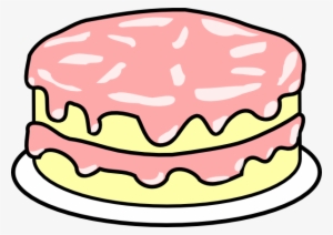 28 Collection Of Birthday Cake No Candles Clipart - Cake Clip Art