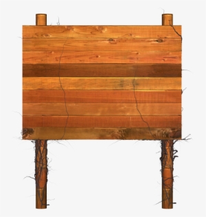 Wood - Wooden Board Sign Png