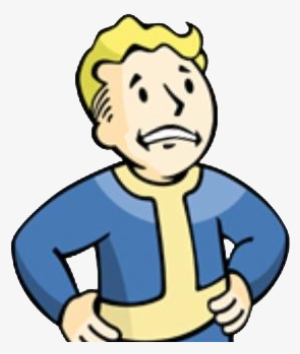 Fallout Vault Boy Sad - Vault Boy Sad Png