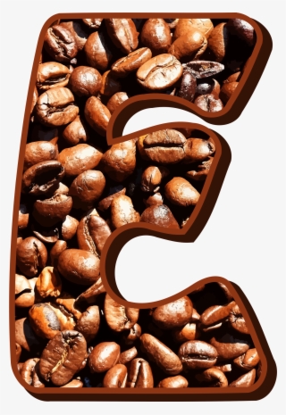 Big Image - Coffee Bean Letter