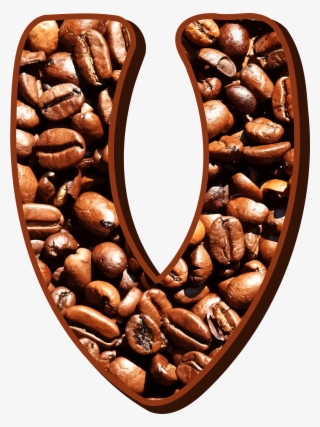 Big Image - Biji Kopi Tipografi Huruf N