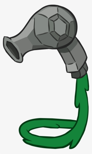 Stone Hair Dryer - Club Penguin Prehistoric Items