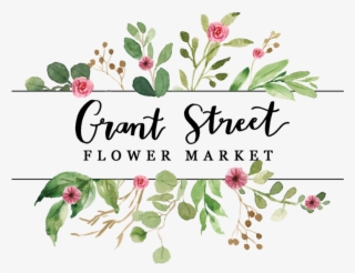 Gsfm Logo Handwritten Flowers