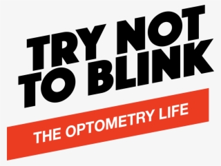 Try Not To Blink Logo Rounded - Graphic Design